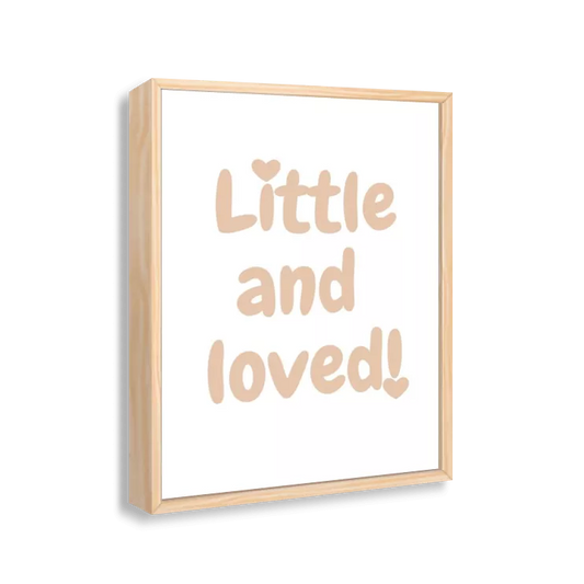 Little and loved! (branco e bege)