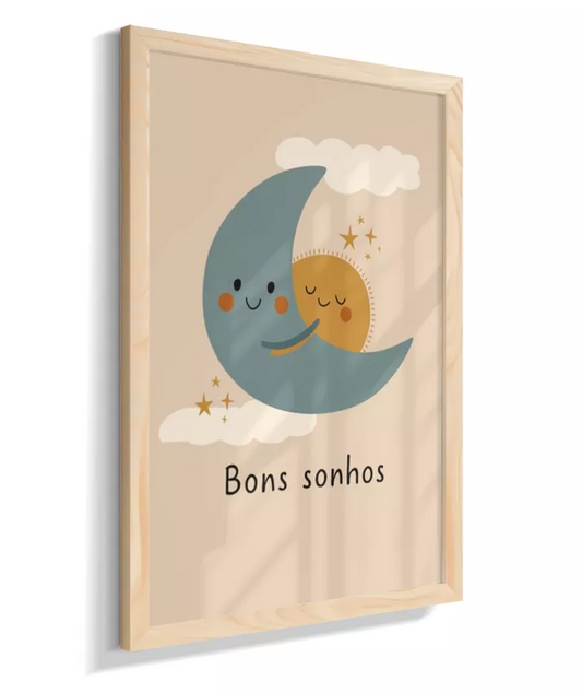 Bons sonhos (lua e sol)