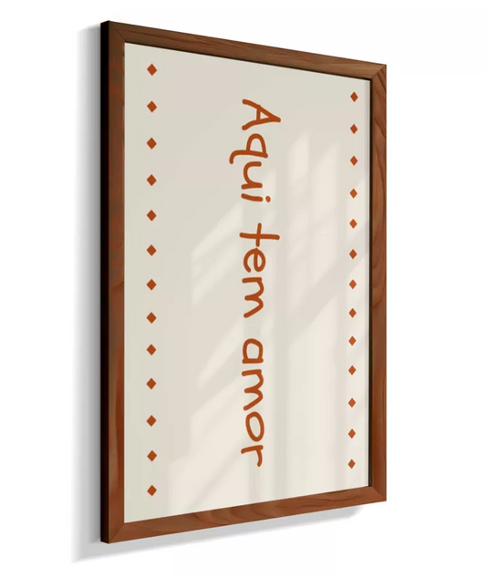 Aqui tem amor (horizontal)