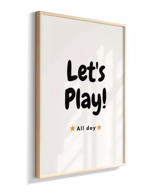 Let's play (neutro e laranja)