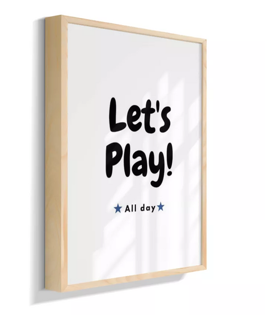 Let's play (estrela azul)