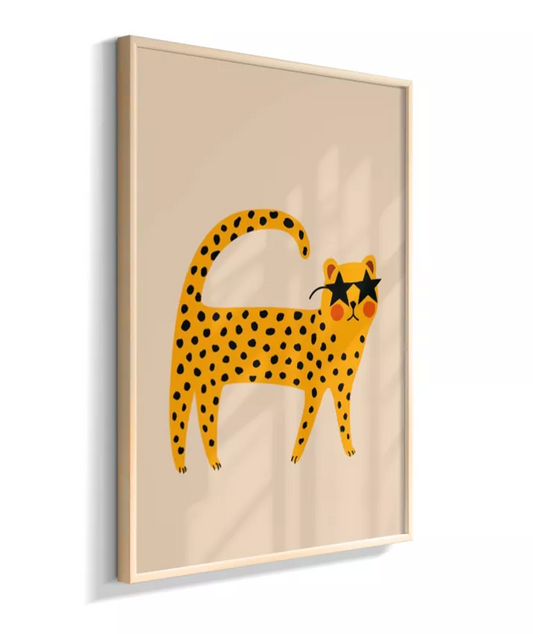 Tigre com óculos