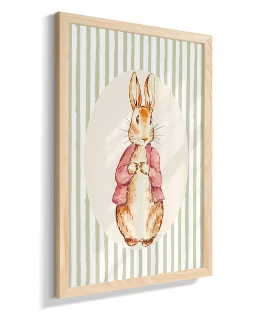 Coelha (Peter Rabbit, listras verdes)