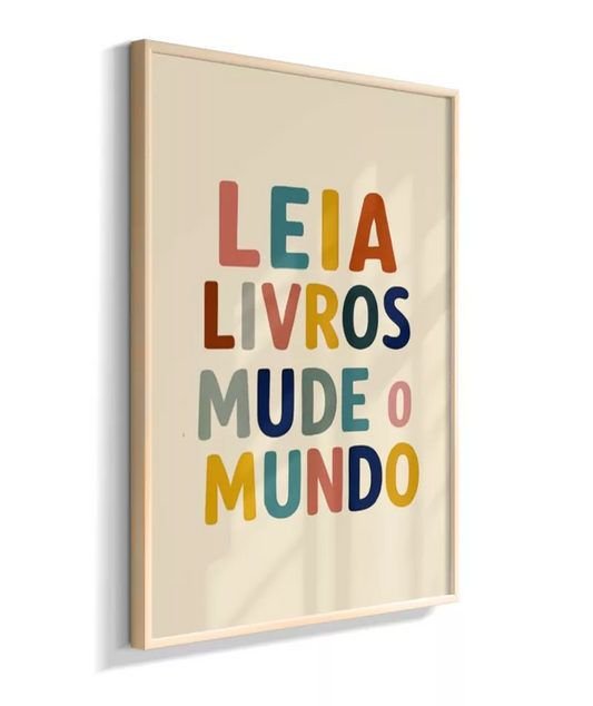 Leia livros, mude o mundo