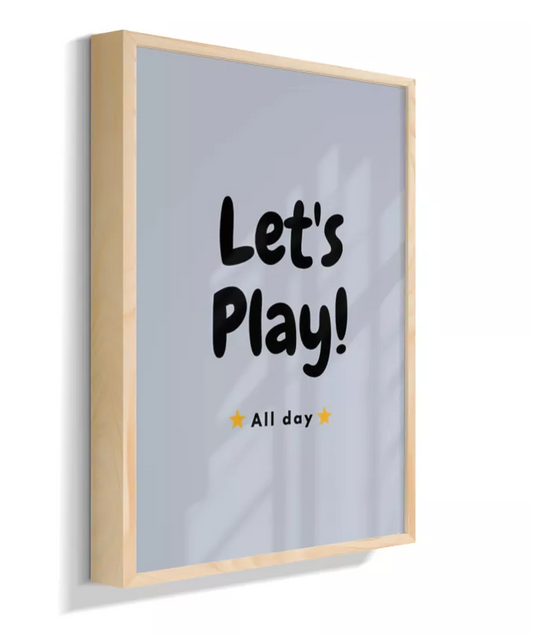 Let's play (azul azul cinza)