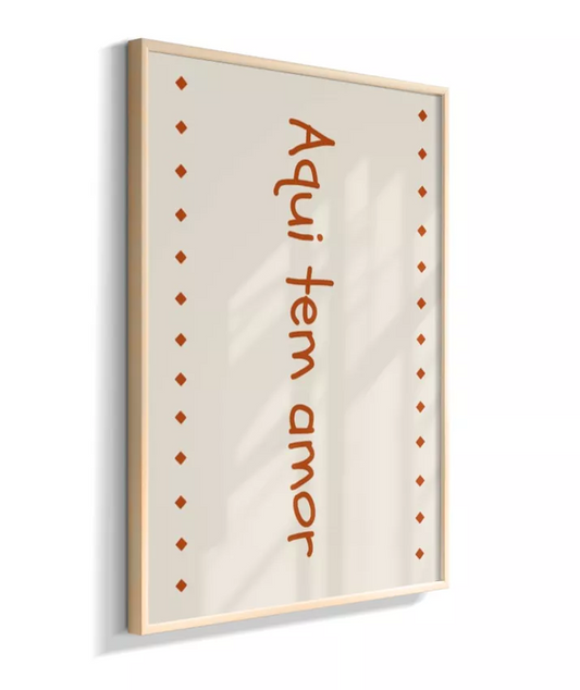Aqui tem amor (horizontal)