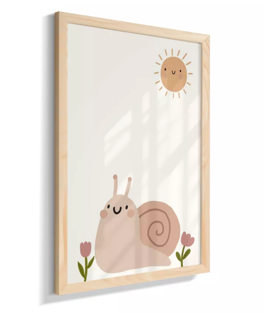 Caracol no jardim (boho)