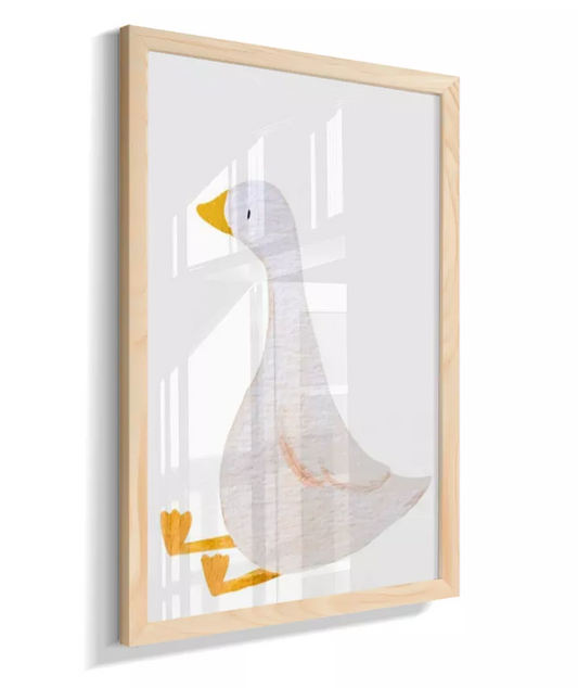 Pato Sentado (fundo branco)