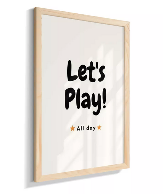 Let's play (neutro e laranja)