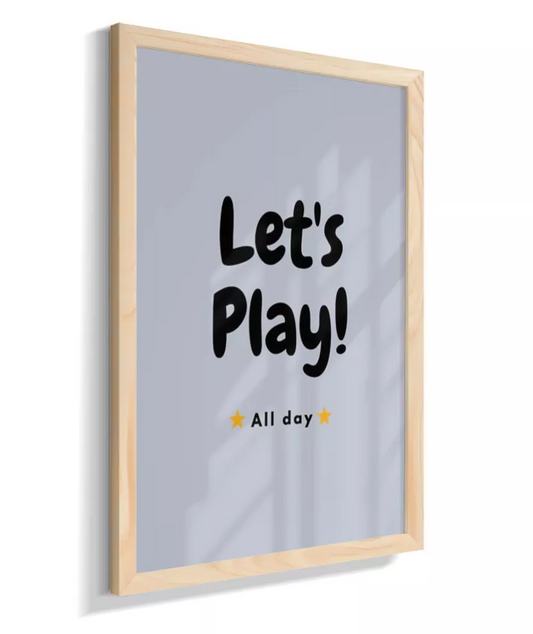 Let's play (azul azul cinza)