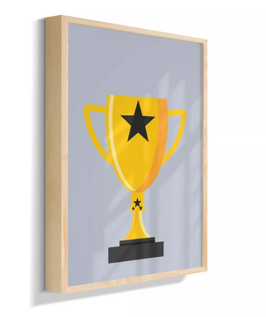 Troféu (azul cinza)