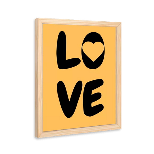 Love (amarelo e preto)