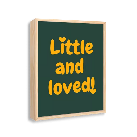 Little and loved! (verde e amarelo)