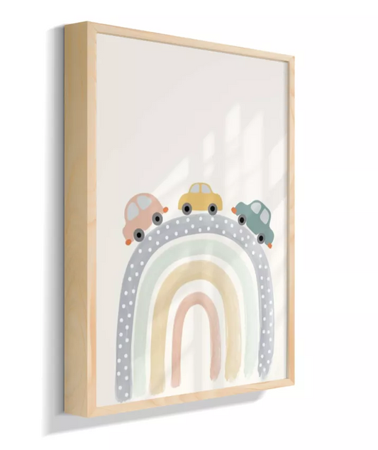 Carros no Arco-íris blue