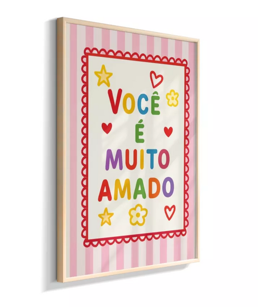 Você é muito amado (listrado)