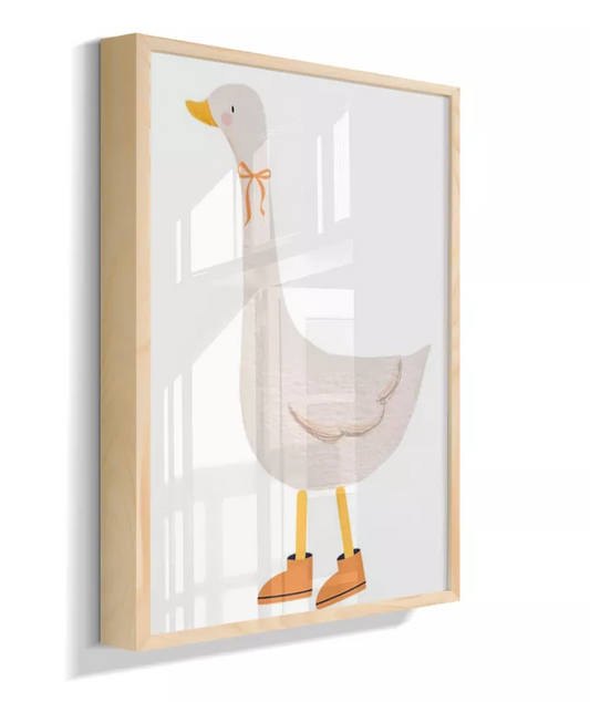 Pata com laço e galocha (fundo branco)