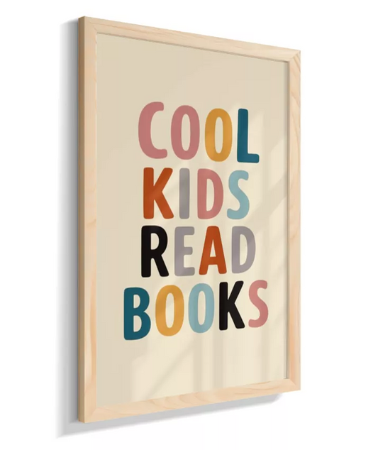 Cool kids read books (colorido)