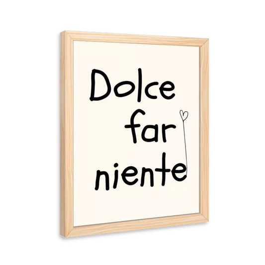Dolce far niente