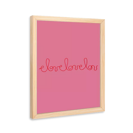 Love (pink e vermelho)