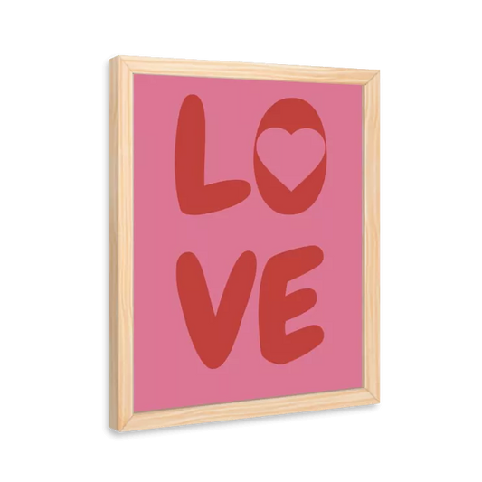 Love (rosa e vermelho)