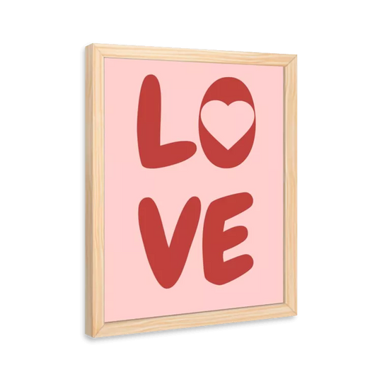 Love (rose e vermelho)