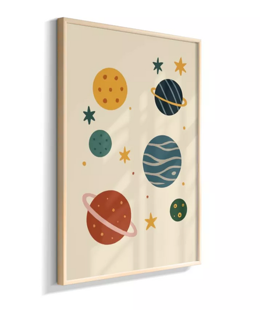 Espaço - Planetas e estrelas