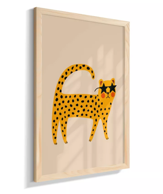 Tigre com óculos