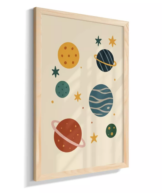 Espaço - Planetas e estrelas